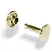 Manufacturers Exporters and Wholesale Suppliers of Brass Plated Rivets Jamnagar Gujarat Brass Plated Rivets